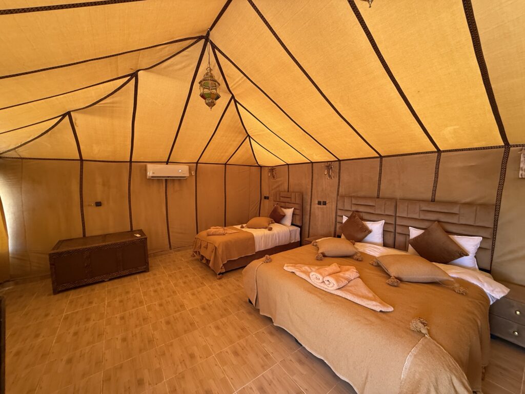 luxury desert camp merzouga